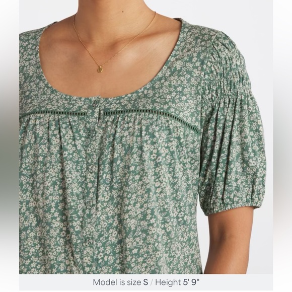 Mason & Belle Janei Short Sleeve Knit Top 🌸 NWT Gorgeous Color & Design/Details - Picture 8 of 15